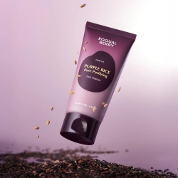 منظف ​​المسام بالأرز الأرجواني من ايكوال بيري 130 جرام Purple Rice Pore Cleanser by Equal Berry